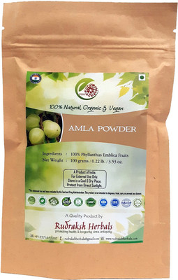 RUDRAKSHHERBALS AMLA POWDER(100 g)