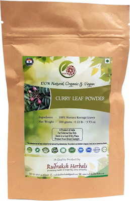 RUDRAKSHHERBALS CURRY LEAF POWDER(100 g)