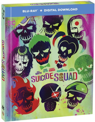 Suicide Squad: Extended Cut Filmbook (Blu-ray + Digital Download + Ultraviolet) (2-Disc Box Set) (Region Free + Digibook + Fully Packaged Import)(Blu-ray English)