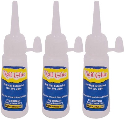 iWin Nail Glue Super Strong Adhesive For Professional Nail Art Extension_ 03(White)