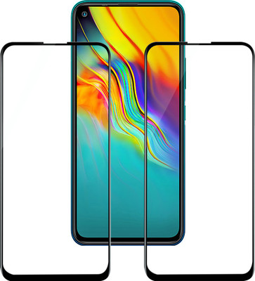 VAlight Edge To Edge Tempered Glass for Infinix hot 9 PRO(Pack of 2)