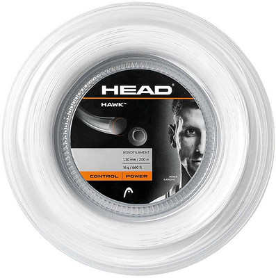 HEAD 16L Reel 1.3 Tennis String - 200 m(White)