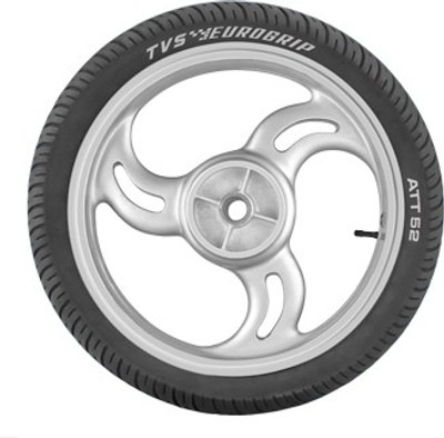 TVS Eurogrip ATT 52 2.75 - 18 42 P Front Two Wheeler Tyre(Street, Tube)