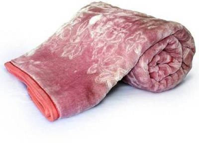 Swikon star Floral Double Mink Blanket for  Heavy Winter(Polyester, Multicolor)