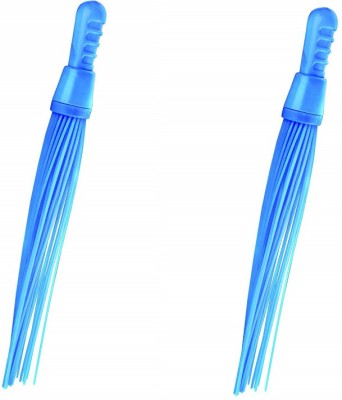 cello Plastic Wet and Dry Broom(Blue, 2 Units)