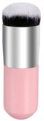 angelie Makeup Cosmetic Face Powder, Foundation/Blush Brush (Pink )(Pack of 1)