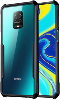 Kapa Back Cover for Redmi Note 9 PRO / Note 9 PRO MAX(Black, Shock Proof, Pack of: 1)