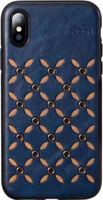 Kapa Back Cover for Apple iPhone XS Max(Blue, Pack of: 1)