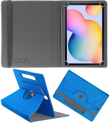 ACM Flip Cover for Samsung Galaxy Tab S6 Lite 10.4 Inch(Blue, Cases with Holder, Pack of: 1)