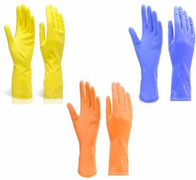 HM EVOTEK Wet and Dry Glove Set(Free Size Pack of 3)