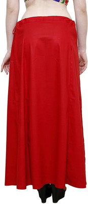 Radhey Rani Store red 2 Pure Cotton Petticoat(Free)