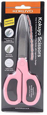 KOKUYO Super Sharp Scissor- 17.5 cm Scissors(Set of 1, Pink)