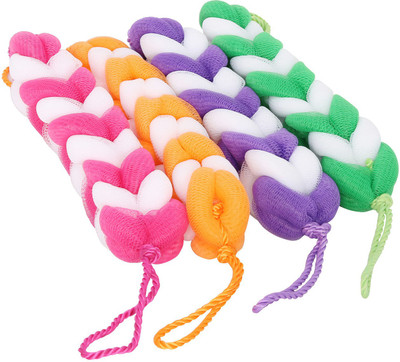 Global Gifts Loofah(Pack of 4, Multicolor)