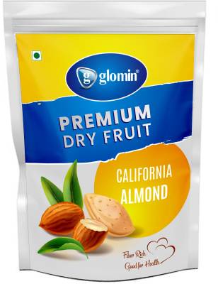 Glomin California Almond Raw 250g(pack of 1) Almonds (250 g) Almonds