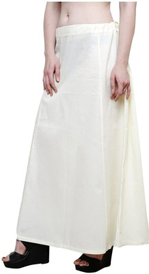 Radhey Rani Store white Pure Cotton Petticoat(Free)