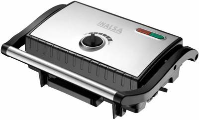 Inalsa Treat Contact Grill Sandwich Maker 1500W with Adjustable Temperature Control Grill