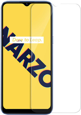 TINGTONG Tempered Glass Guard for Realme Narzo 10A(Pack of 1)
