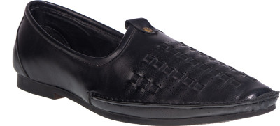 Khadim's Lazard Mojaris For Men(Black , 5)