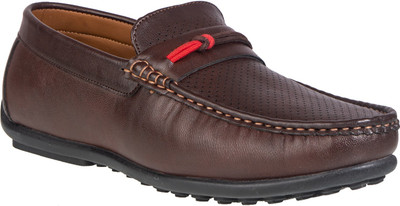 Khadim's Slip-on Loafers For Men(Brown , 7)