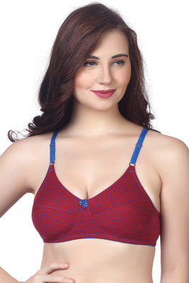 V Star Women Full Coverage Non Padded Bra(Blue)