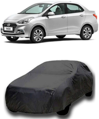 Odian Traders Car Cover For Hyundai Xcent (With Mirror Pockets)(Grey)