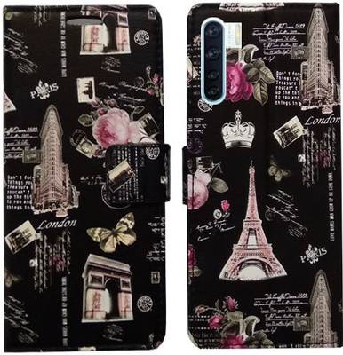 AD Enterprises Flip Cover for Oppo F15