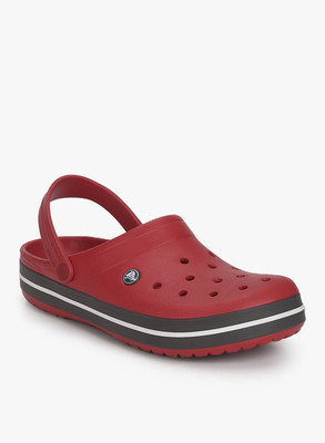 CROCS Crocband Men Clogs(Red , 3)