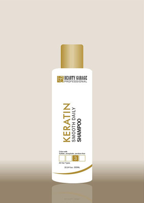Beauty Garage Keratin Smooth Daily Shampoo(300 ml)