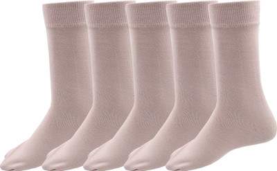 RC. ROYAL CLASS Women Self Design Mid-Calf/Crew(Pack of 5)