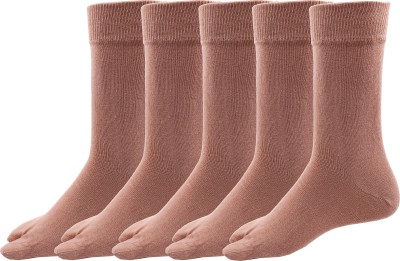 RC. ROYAL CLASS Women Self Design Mid-Calf/Crew(Pack of 5)