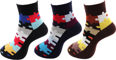 RC. ROYAL CLASS Men Printed Ankle Length(Pack of 3)
