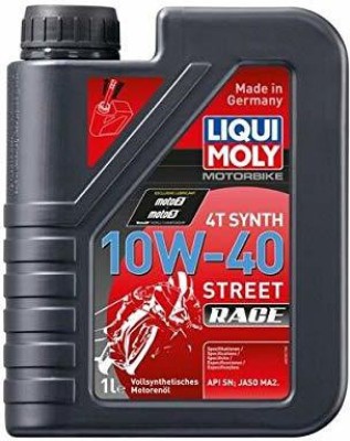 Liqui Moly LM-20753 20753 Motorbike 10W-40 Race (1 Litre) Synthetic Blend Engine Oil(1 L)