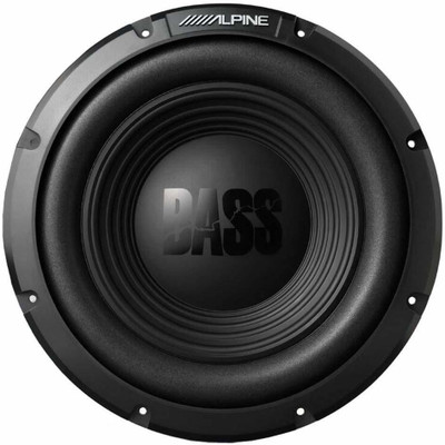 Alpine AZB06XGNBZ17 W10S4 10 750 Watt Peak 250 Watt RMS 4-Ohm Car Audio Subwoofer Sub Subwoofer(Powered , RMS Power: 250...