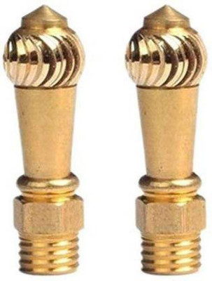 KOHLI BULLET ACCESSORIES Brass Diamond Cut Bike Yok Handle Bar Styling ( Handle bar) Handle Bar(Gold)