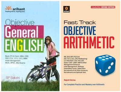 Objective General English & Fasttrack Arithmentic [2books Combo](Paperback, RAJESH VARMA/BAKSHI)