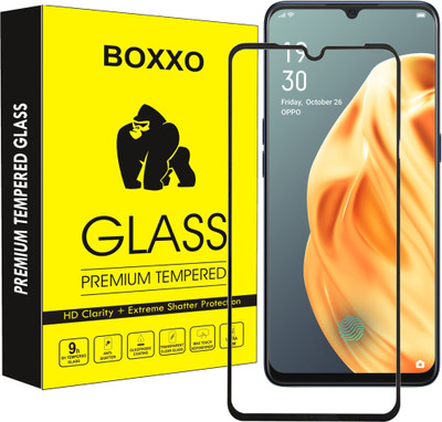 Boxxo Edge To Edge Tempered Glass for Vivo V21(Pack of 1)