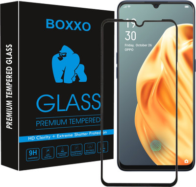 Boxxo Edge To Edge Tempered Glass for Vivo V21E(Pack of 1)