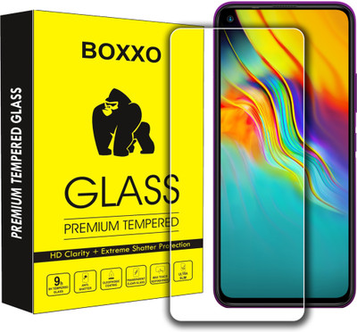 Boxxo Tempered Glass Guard for Infinix Hot 9 Pro(Pack of 1)