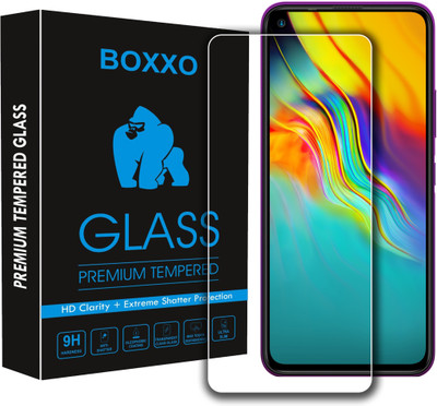 Boxxo Tempered Glass Guard for Infinix Hot 9 Pro(Pack of 1)
