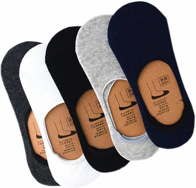 Wixera Unisex Striped Ankle Length(Pack of 5)