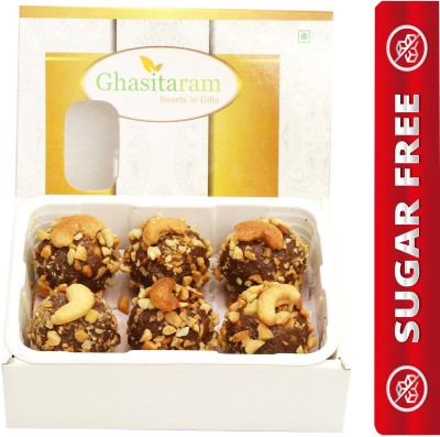 Ghasitaram Gifts Sugarfree Chocolate Kaju Laddoo Box(200 g)