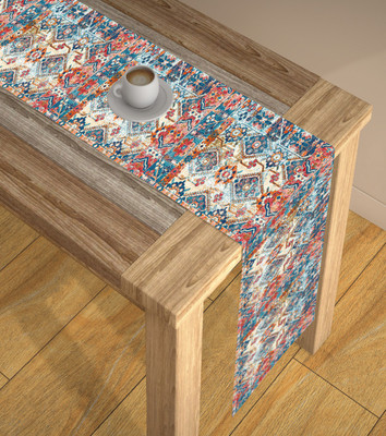 AEROHAVEN Multicolor 150 cm Table Runner(Cotton, Silk)
