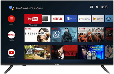 Haier 109cm (43 inch) Full HD LED Smart Android TV  (LE43K6600GA)