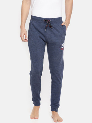 U.S. POLO ASSN. Printed Men Blue Track Pants