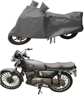 MMSSTAR Waterproof Two Wheeler Cover for Yamaha(RX 100, Grey)