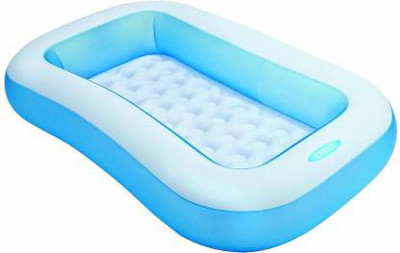 PS Aakriti Inflatable 6 feet Kid’s Swimming Pool with pump (Blue)(Blue)