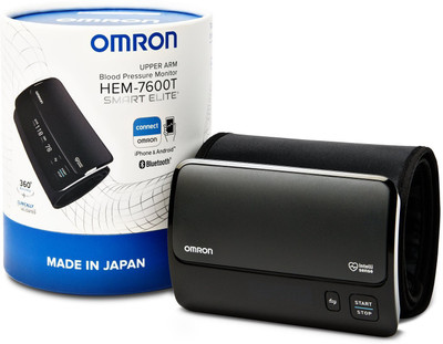 OMRON Hem7600T HEM 7600T Tubeless 360° Accurate Digital Blood Pressure Monitor Bp Monitor(Black)