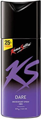 Kamasutra DARE - 001D Deodorant Spray  -  For Men(150 ml)