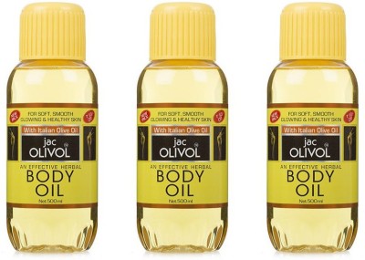 Jac Olivol Body Oil Combo Pack 500ml *3(1500 ml)