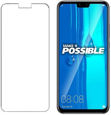 HOBBYTRONICS Tempered Glass Guard for Huawei Y9 2019(Pack of 1)